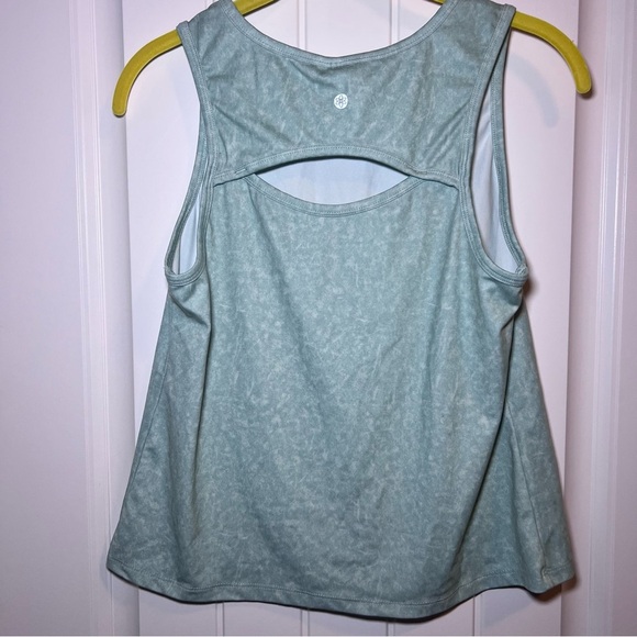 CALIA Women's Keyhole Back Marble Light Green Size Small Athletic - Picture 3 of 6